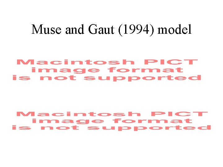 Muse and Gaut (1994) model 