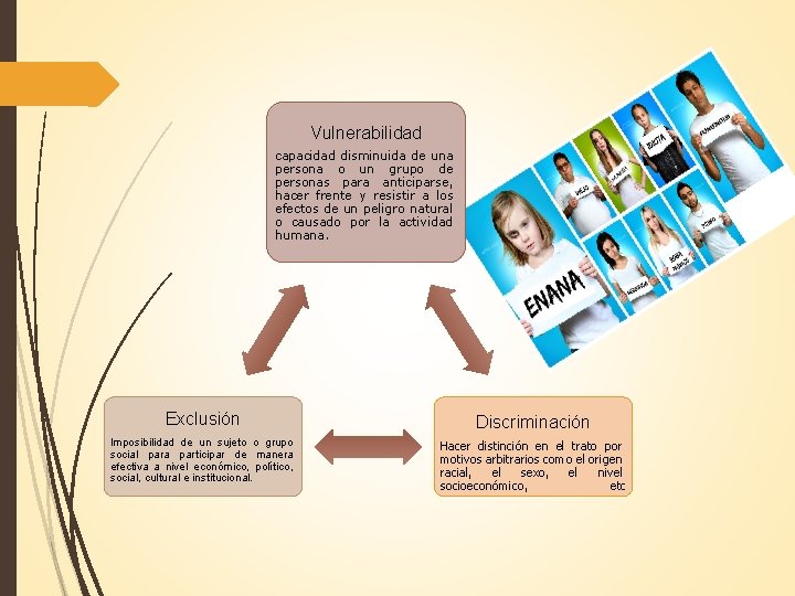 Vulnerabilidad capacidad disminuida de una persona o un grupo de personas para anticiparse, hacer