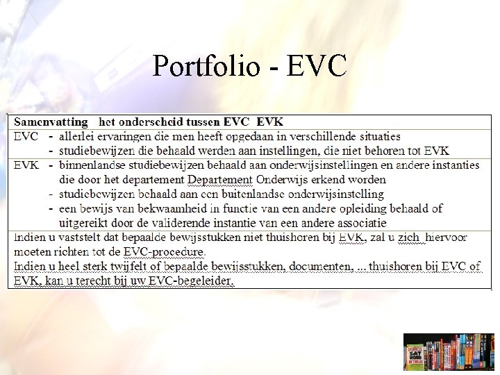 Portfolio - EVC 