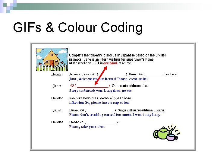 GIFs & Colour Coding 