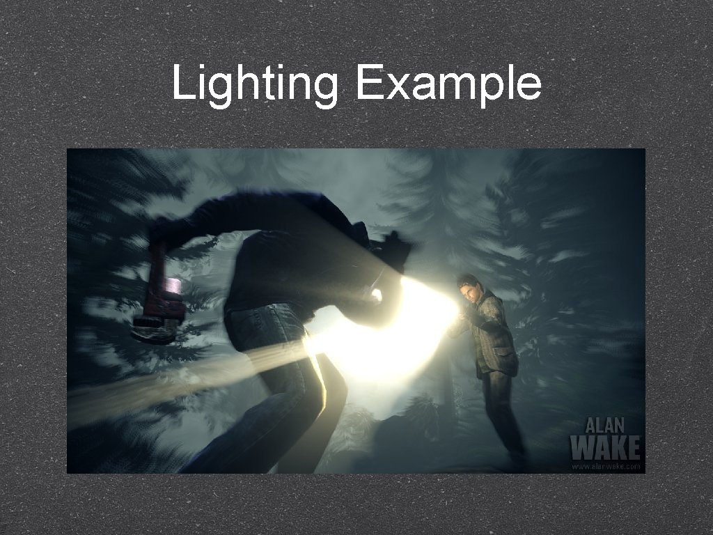 Lighting Example 