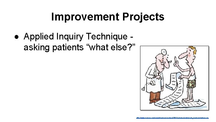 Improvement Projects ● Applied Inquiry Technique asking patients “what else? ” http: //www. boeing.