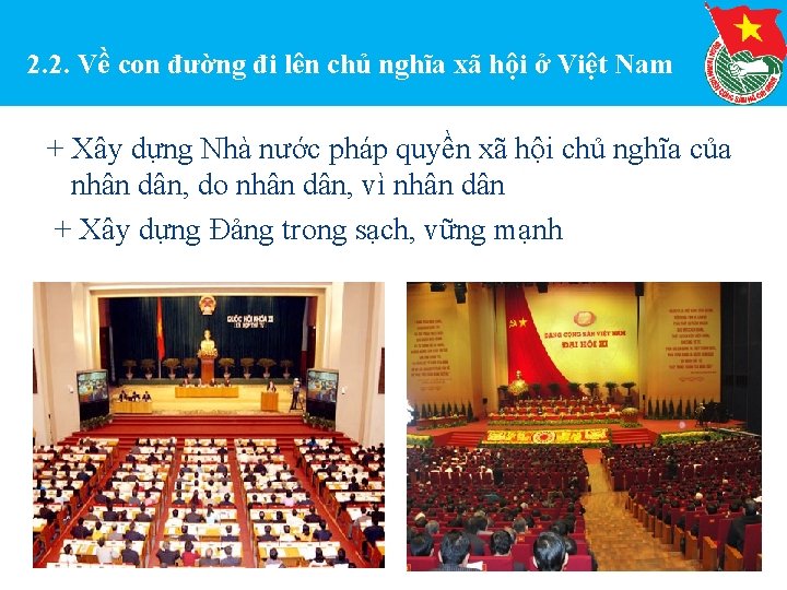 2. 2. Về con đường đi lên chủ nghĩa xã hội ở Việt Nam