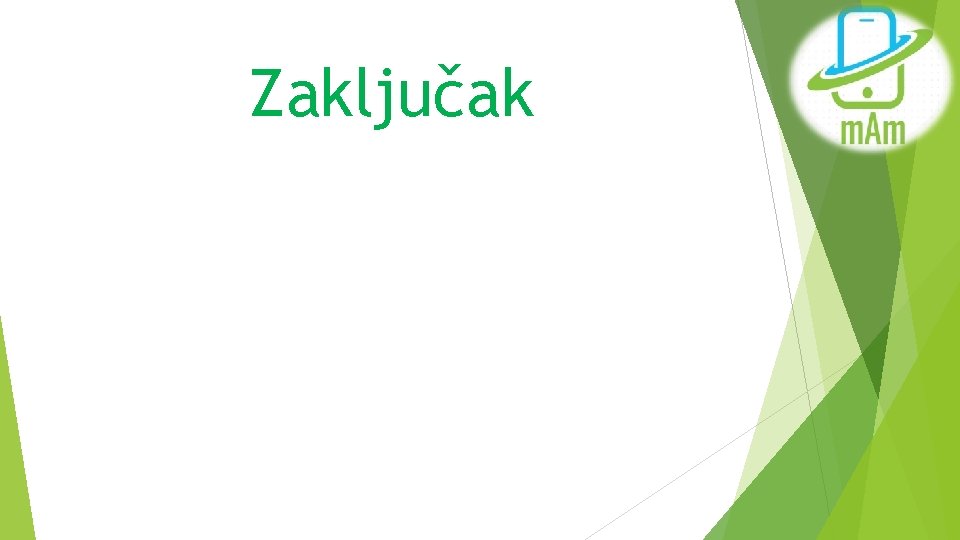 Zaključak 