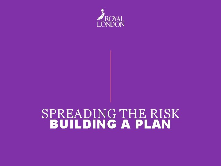 SPREADING THE RISK BUILDING A PLAN 