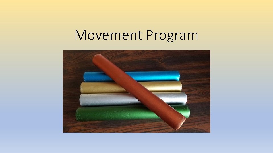 Movement Program 