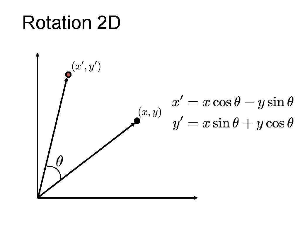 Rotation 2 D 