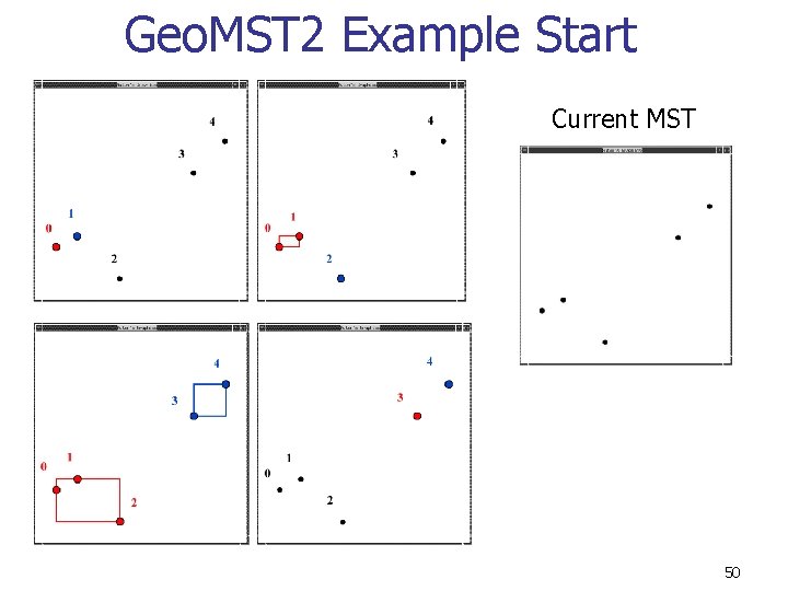 Geo. MST 2 Example Start Current MST 50 