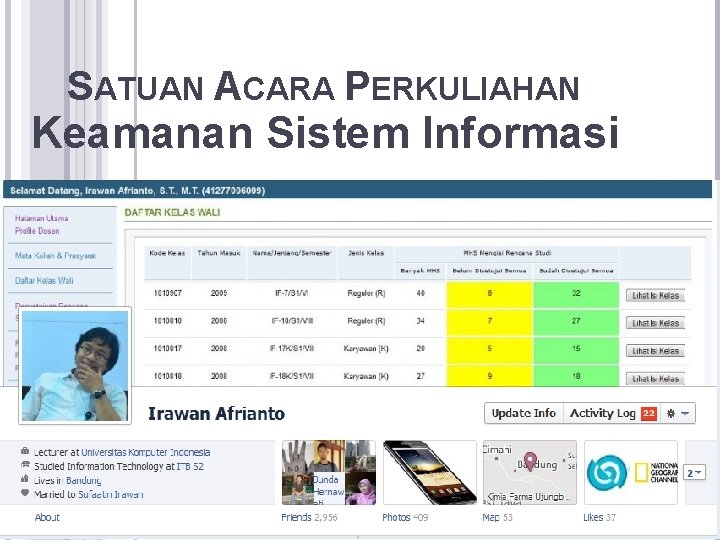 SATUAN ACARA PERKULIAHAN Keamanan Sistem Informasi 