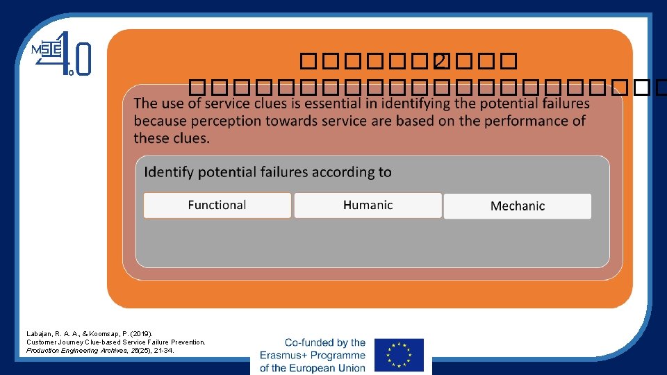 ����� 2 ����������� Labajan, R. A. A. , & Koomsap, P. (2019). Customer Journey