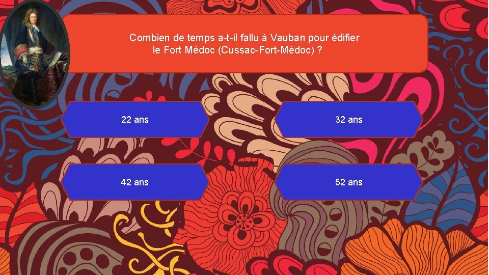 Combien de temps a-t-il fallu à Vauban pour édifier le Fort Médoc (Cussac-Fort-Médoc) ?