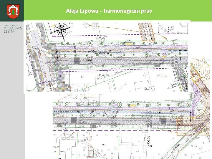 Aleja Lipowa – harmonogram prac 13 