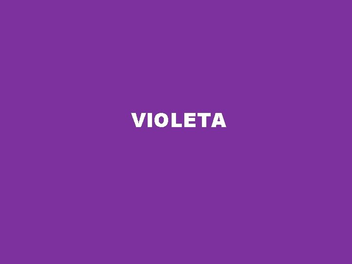 VIOLETA 