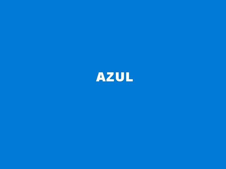 AZUL 