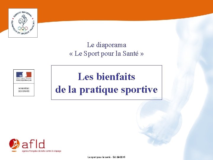 Le diaporama Le Sport pour la Sant Les
