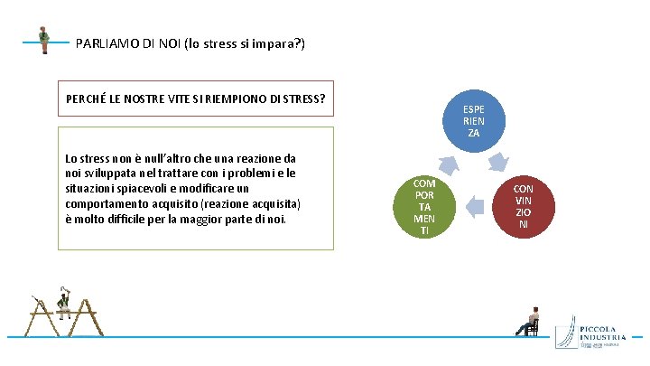 PARLIAMO DI NOI (lo stress si impara? ) PERCHÉ LE NOSTRE VITE SI RIEMPIONO