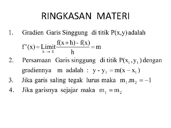 RINGKASAN MATERI 