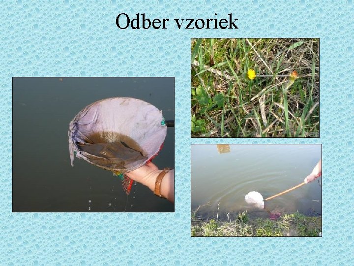 Odber vzoriek 