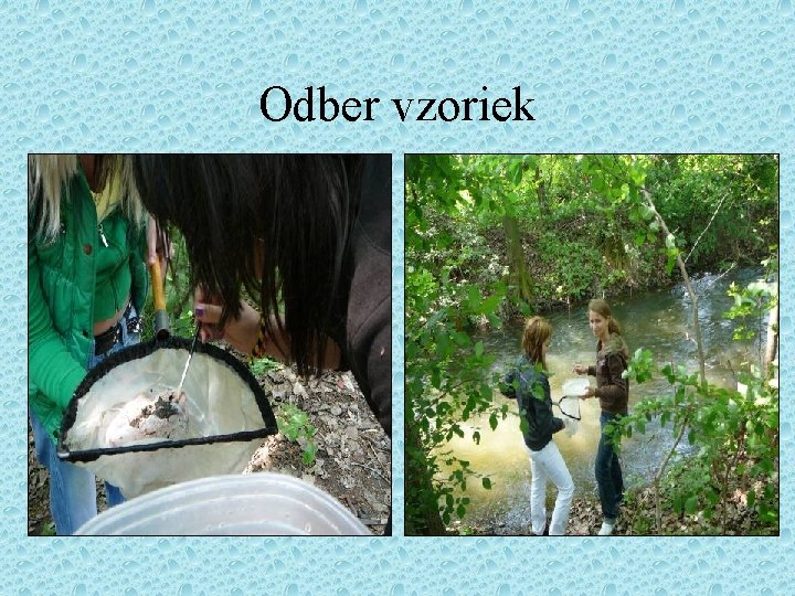 Odber vzoriek 