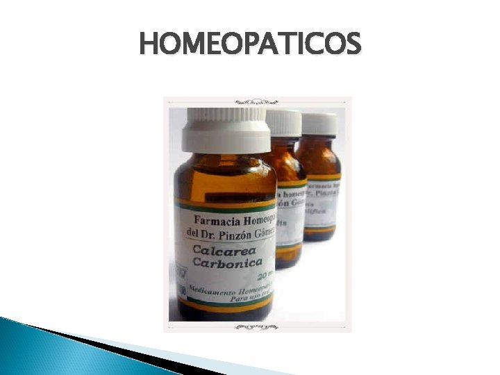 HOMEOPATICOS 