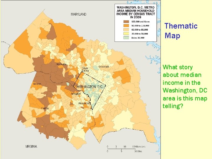 Thematic Map What story about median income in the Washington, DC area is this