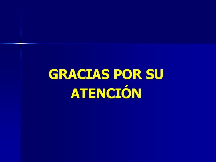 GRACIAS POR SU ATENCIÓN GRACIAS POR SU ATENCIÓN