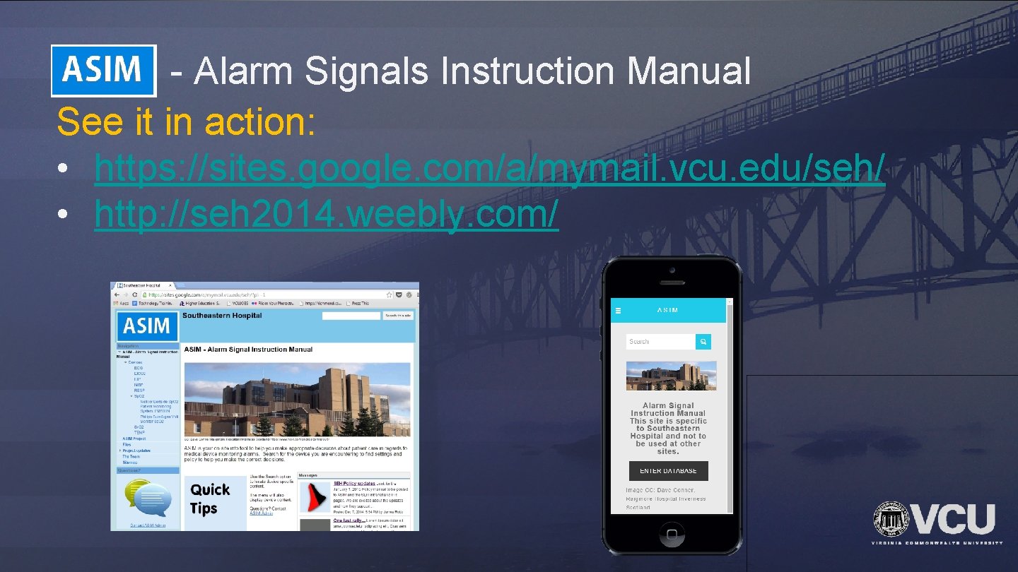 ASIM - Alarm Signals Instruction Manual See it in action: • https: //sites. google.