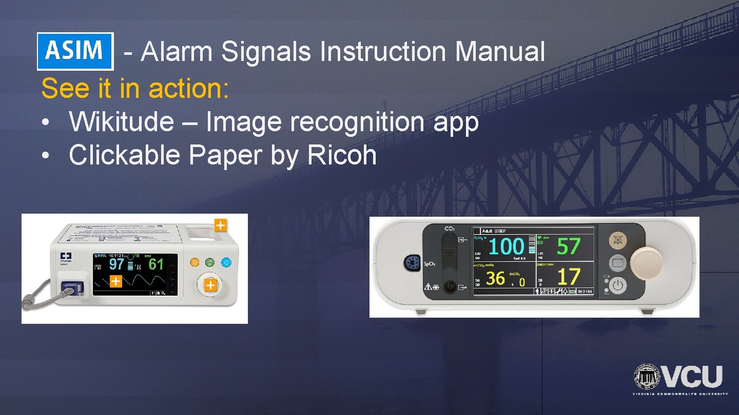 ASIM - Alarm Signals Instruction Manual See it in action: • Wikitude – Image