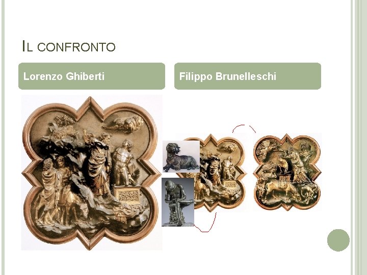 IL CONFRONTO Lorenzo Ghiberti Filippo Brunelleschi IL CONFRONTO Lorenzo Ghiberti Filippo Brunelleschi