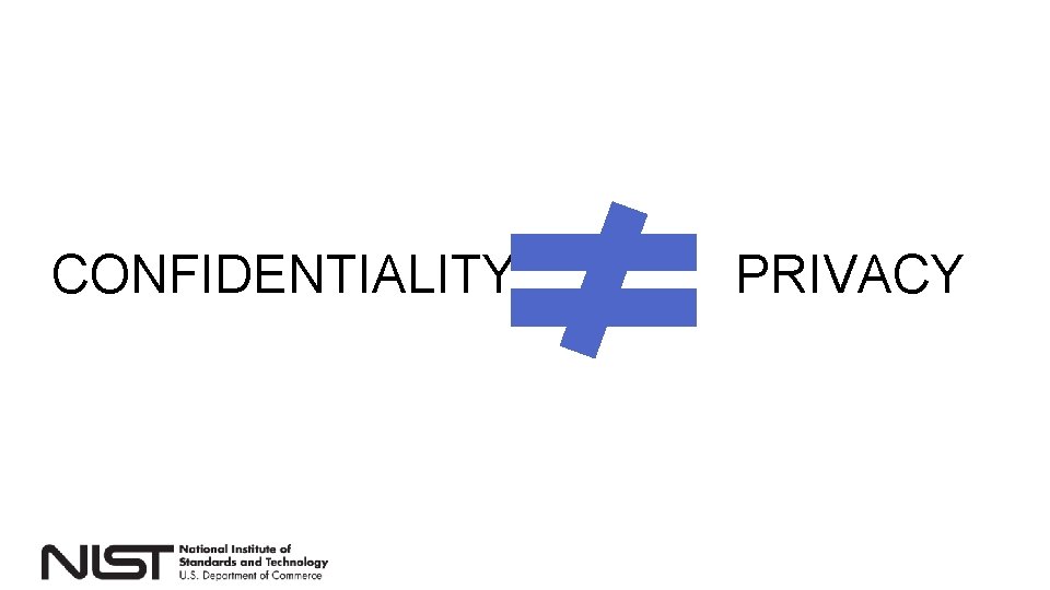 CONFIDENTIALITY PRIVACY 