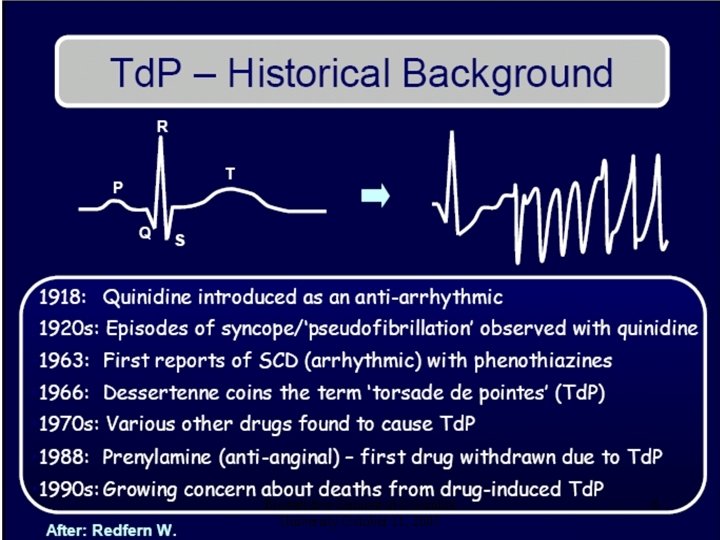 Biostatistics Seminar at Columbia University October 11, 2007 6 