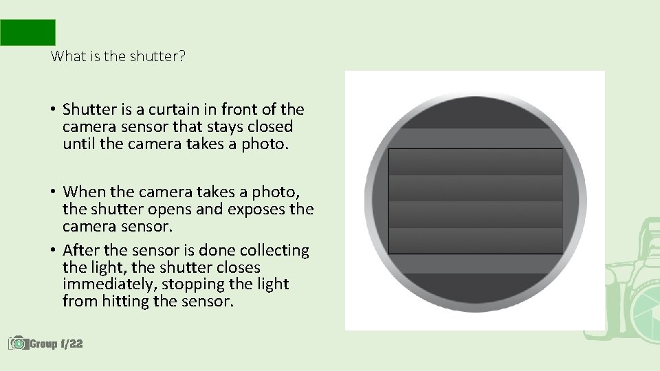 shutter What is the shutter Shutter is a