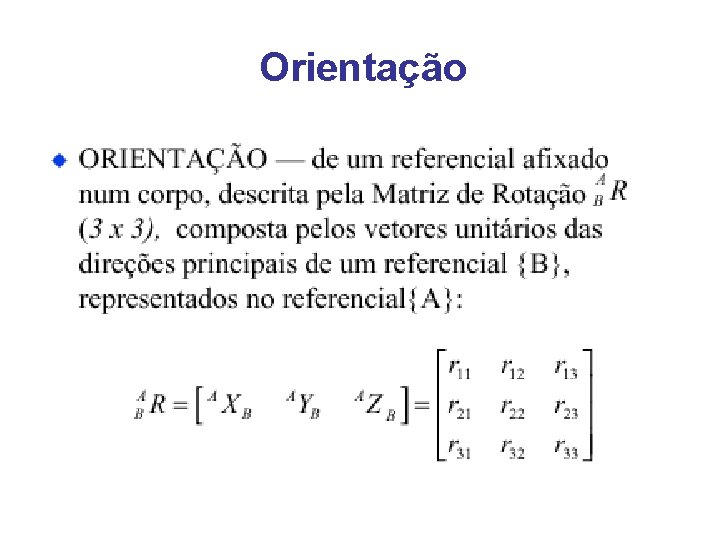 Orientação 