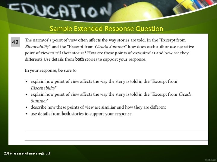 Sample Extended Response Question 2019 -released-items-ela-g 5. pdf 