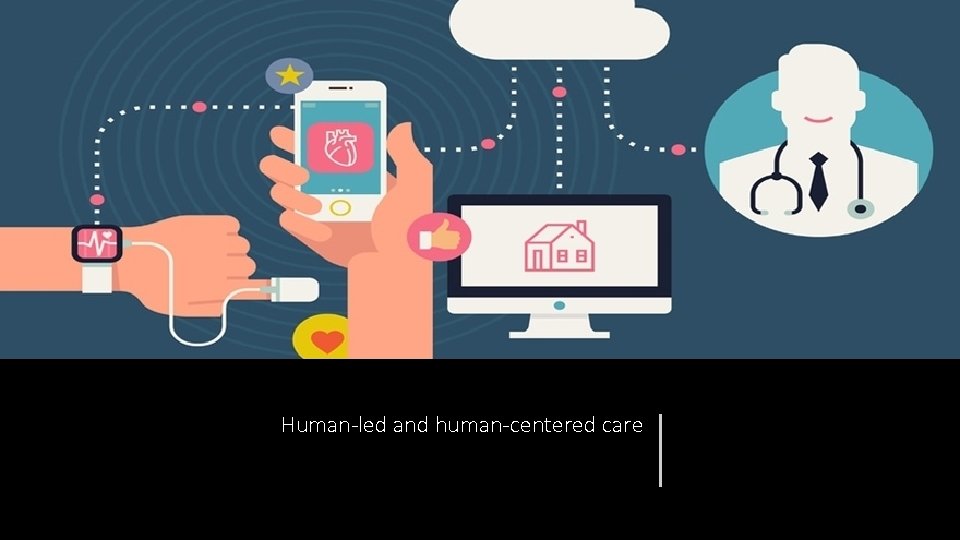 Human-led and human-centered care 