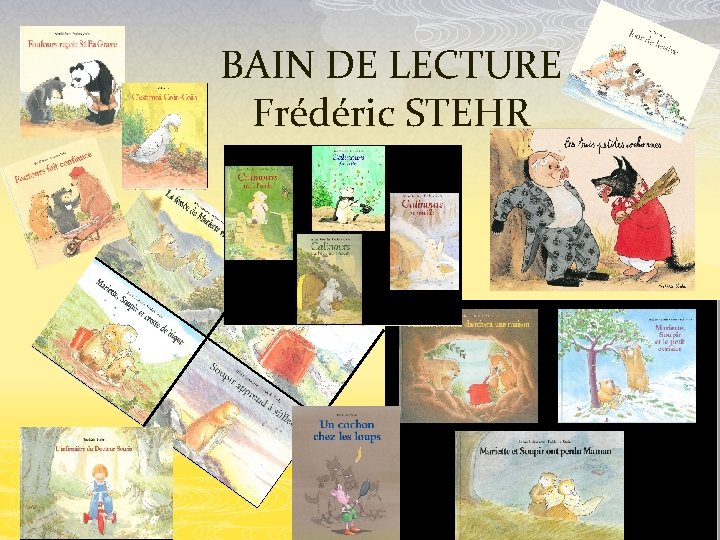 BAIN DE LECTURE Frédéric STEHR 