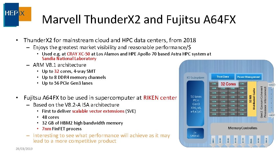 Marvell Thunder. X 2 and Fujitsu A 64 FX • Thunder. X 2 for