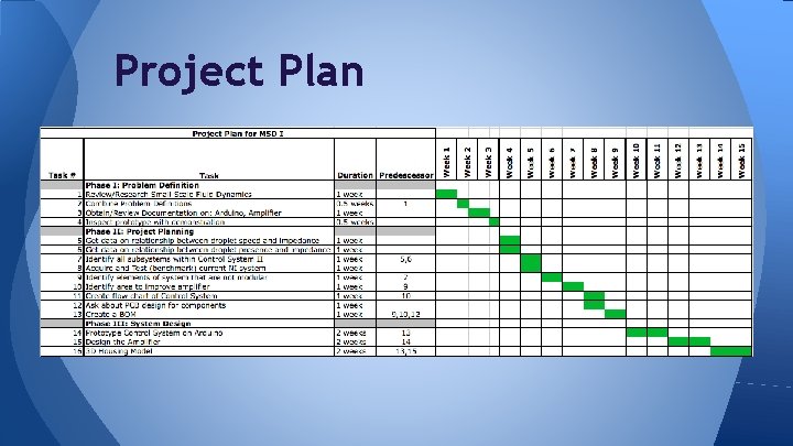 Project Plan 