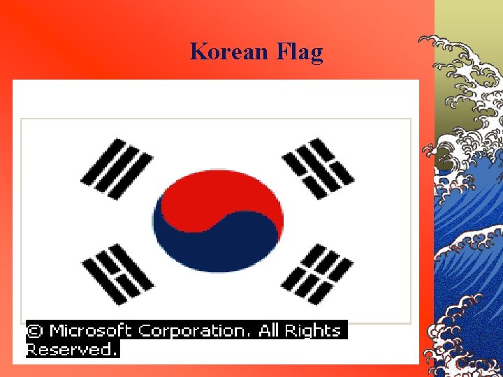 Korean Flag 