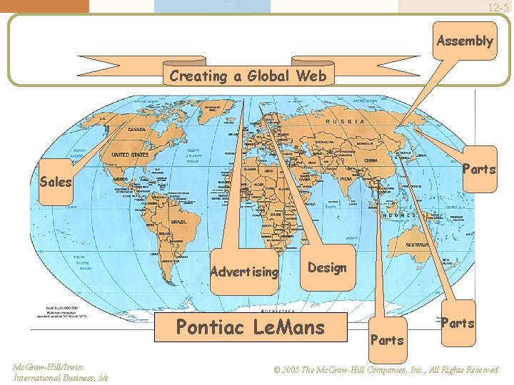 12 -5 Location Economies Assembly Creating a Global Web Parts Sales Advertising Design Pontiac
