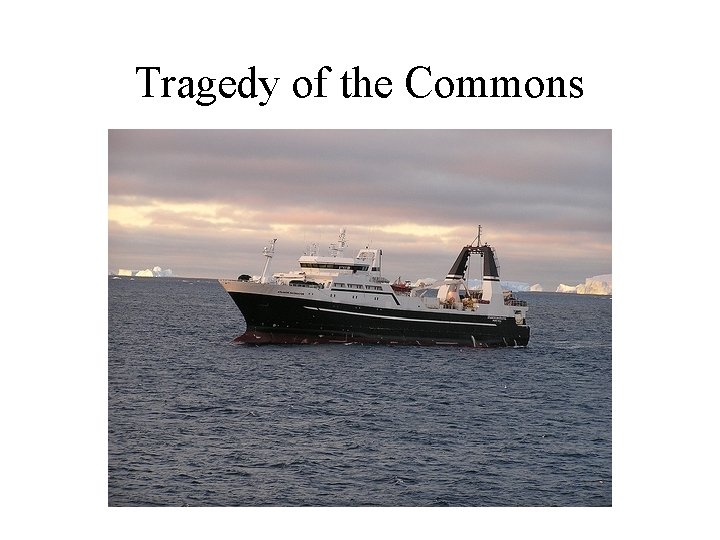 Tragedy of the Commons 