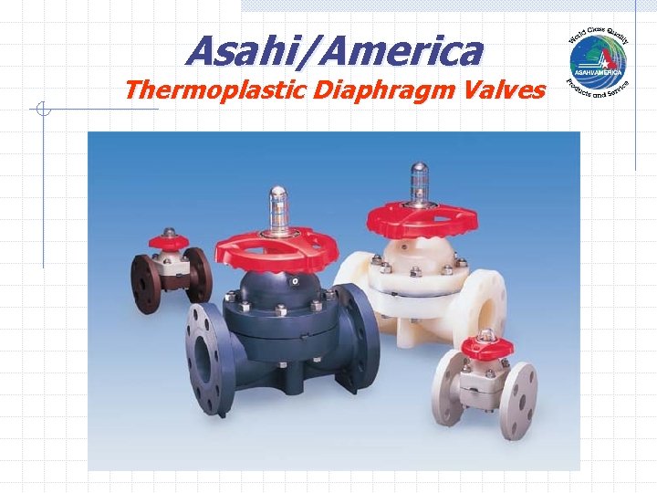 Asahi/America Thermoplastic Diaphragm Valves 