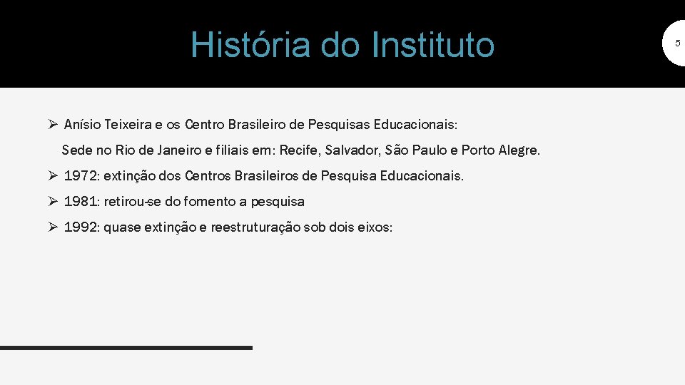 História do Instituto Ø Anísio Teixeira e os Centro Brasileiro de Pesquisas Educacionais: Sede