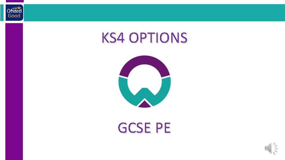 KS 4 OPTIONS GCSE PE 