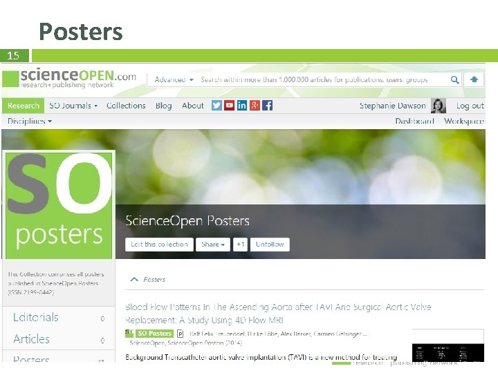 Scienceopen Science Open Scientific Publishing for Generation Open Open