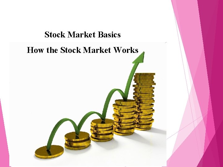 Stock Market Basics How the Stock Market Works 