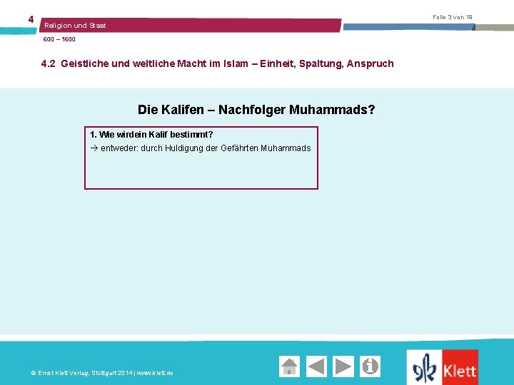 4 Folie 3 von 19 Religion und Staat 600 – 1600 4. 2 Geistliche