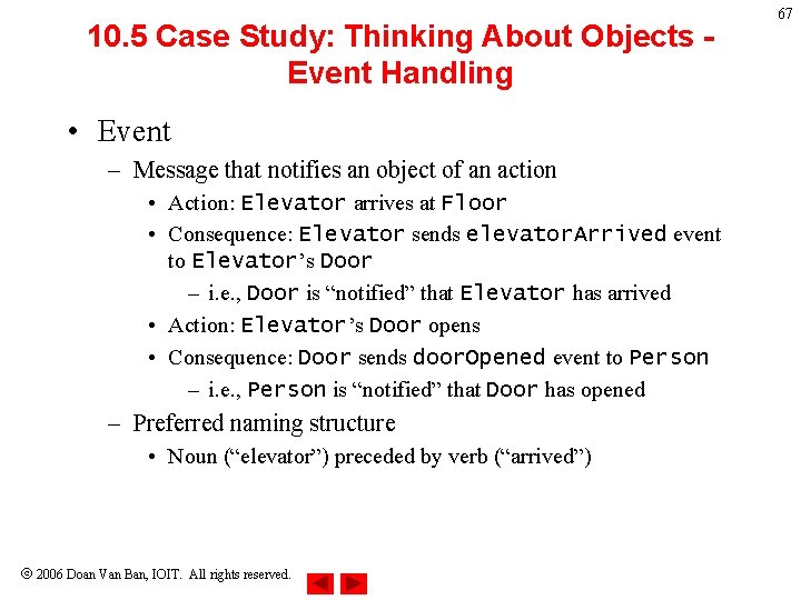 10. 5 Case Study: Thinking About Objects Event Handling • Event – Message that 10. 5 Case Study: Thinking About Objects Event Handling • Event – Message that