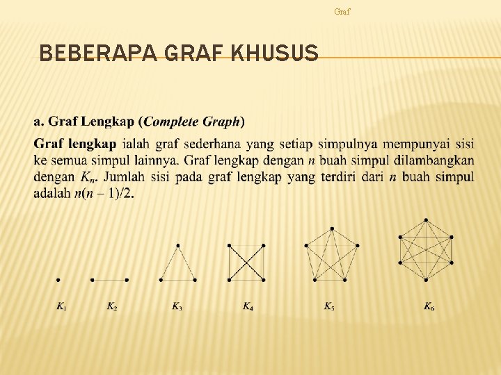 Graf BEBERAPA GRAF KHUSUS 