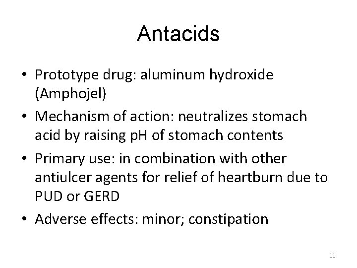 Drugs for Peptic Ulcer Disease Chapter 40 1